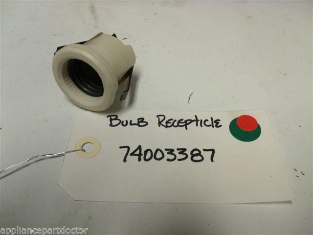 MAYTAG STOVE 74003387 BULB RECEPTICLE used part MAYTAG STOVE 74003387 BULB RECEPTICLE used part